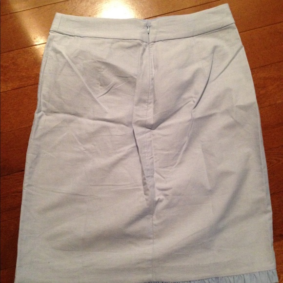 J CREW Ruffle Wrap Skirt - Picture 2 of 6